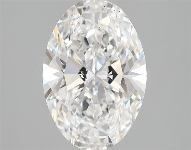 1.50ct Oval Lab Grown Diamond (Colour D, Clarity VS2, IGI Certified)