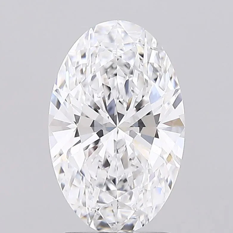2.07ct Oval Lab Grown Diamond (Colour D, Clarity VVS1, IGI Certified)