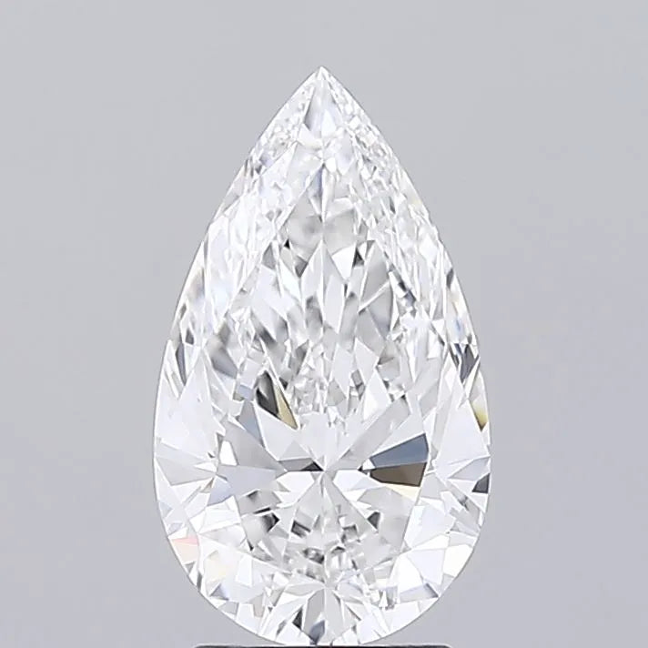 2.36ct Pear Lab Grown Diamond (Colour E, Clarity VVS1, IGI Certified)