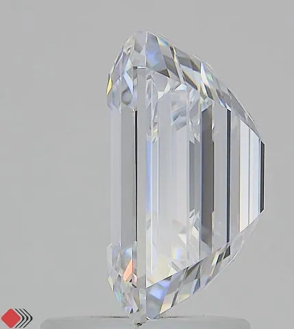 2.50ct Emerald Lab Grown Diamond (Colour D, Clarity VVS1, IGI Certified)