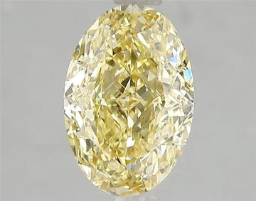 2.51ct Oval Lab Grown Diamond (Colour Fancy Intense Yellow, Clarity VS2, IGI Certified)