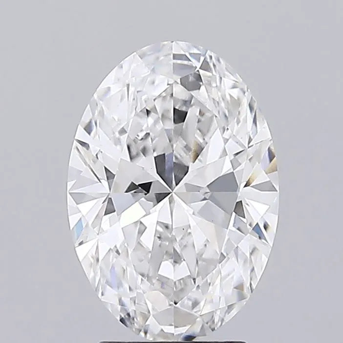 2.64ct Oval Lab Grown Diamond (Colour E, Clarity VS1, IGI Certified)