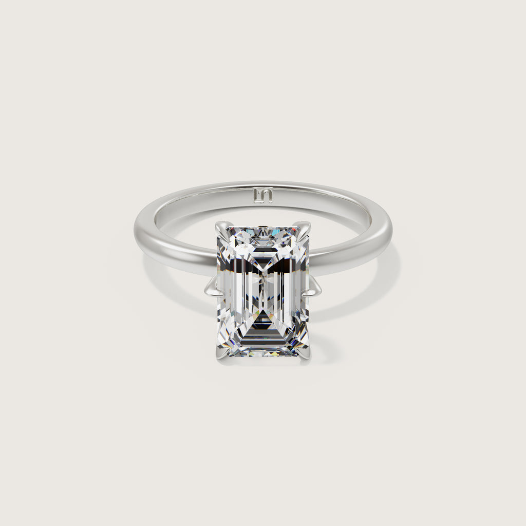 Emerald White Gold Platinum 