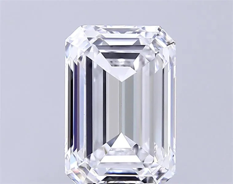 3.01ct Emerald Lab Grown Diamond (Colour D, Clarity VVS1, IGI Certified)