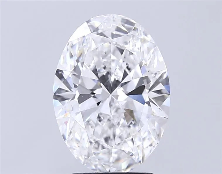 3.21ct Oval Lab Grown Diamond (Colour D, Clarity VS2, IGI Certified)