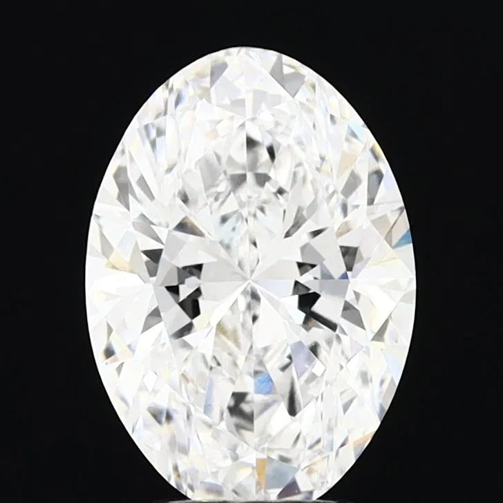 3.33ct Oval Lab Grown Diamond (Colour D, Clarity VVS2, IGI Certified)