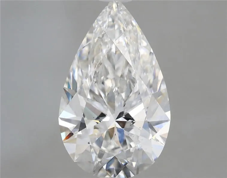 3.44ct Pear Lab Grown Diamond (Colour F, Clarity VS2, IGI Certified)