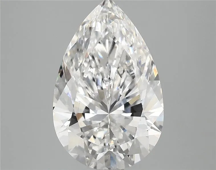 3.93ct Pear Lab Grown Diamond (Colour E, Clarity VS2, IGI Certified)