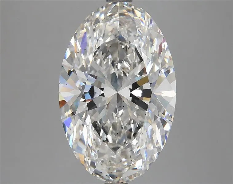 4.74ct Oval Lab Grown Diamond (Colour G, Clarity VS2, IGI Certified)