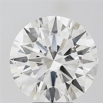 7.02ct Round Lab Grown Diamond (Colour G, Clarity VS2, Cut ID, IGI Certified)