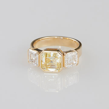 Batu_Yellow_Diamond_Flat_Band_Yellow_Gold_White_Gold_Platinum