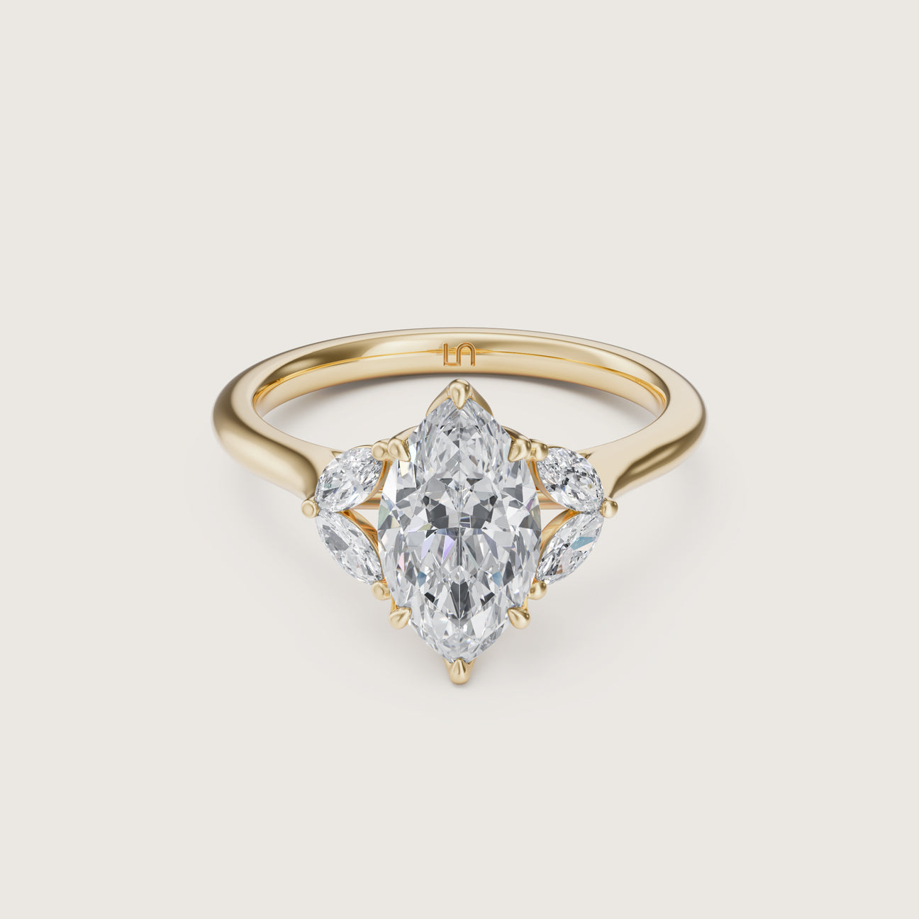 Eden_Marquise_Side_Stone_Yellow_Gold_Flat