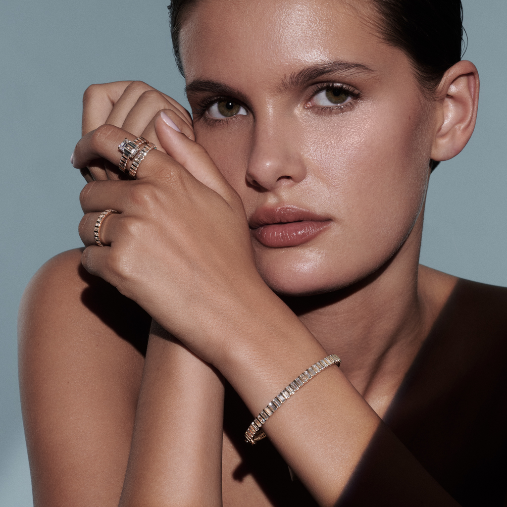 Lumi Baguette Diamond Bracelet